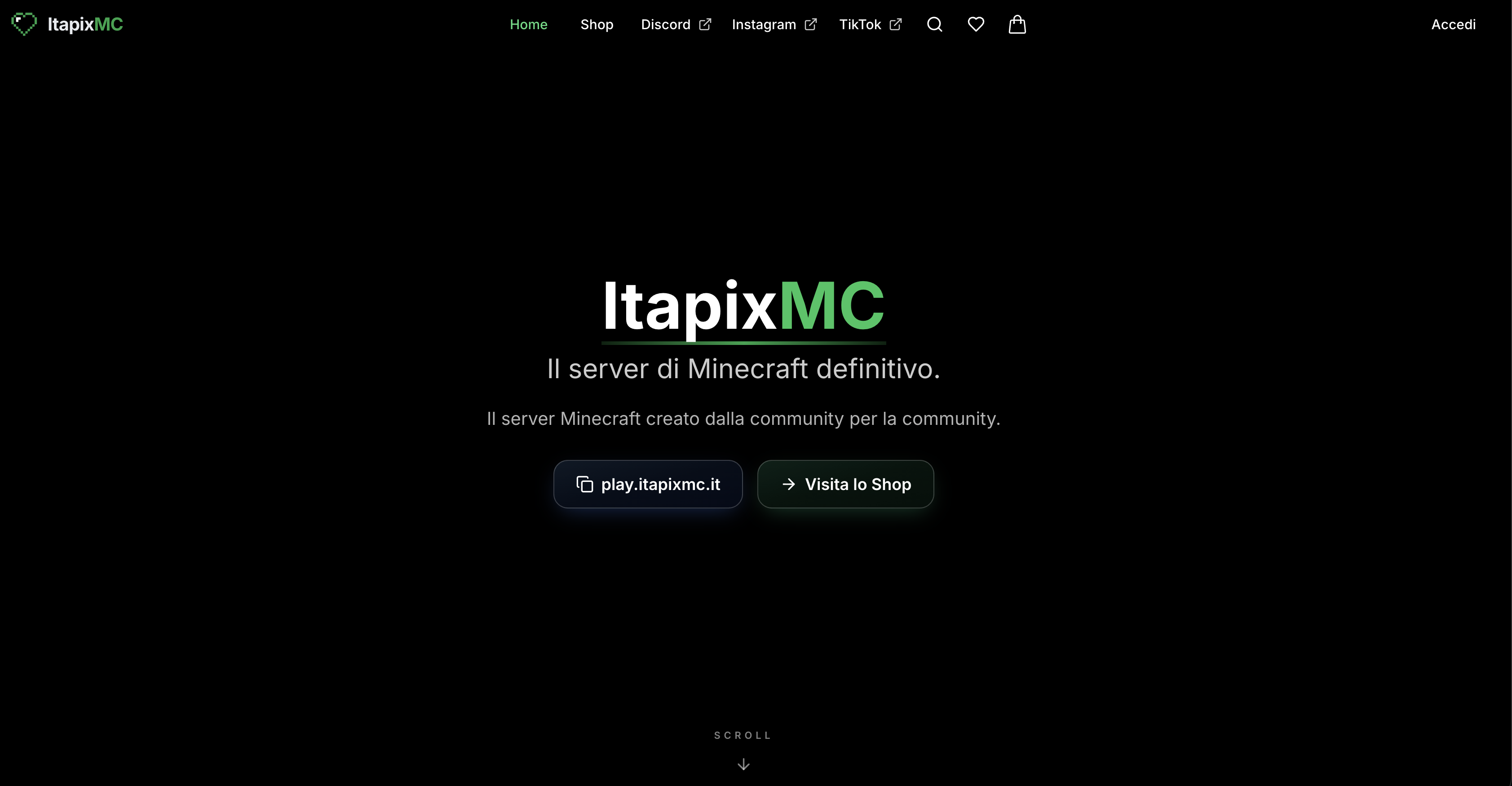 Screenshot di itapixmc.it